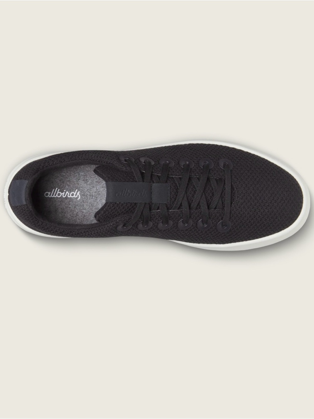 allbirds Men's super comfy Black Knit Low-Top Sneakers 9